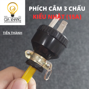 phích cắm 3 chấu kiểu nhật