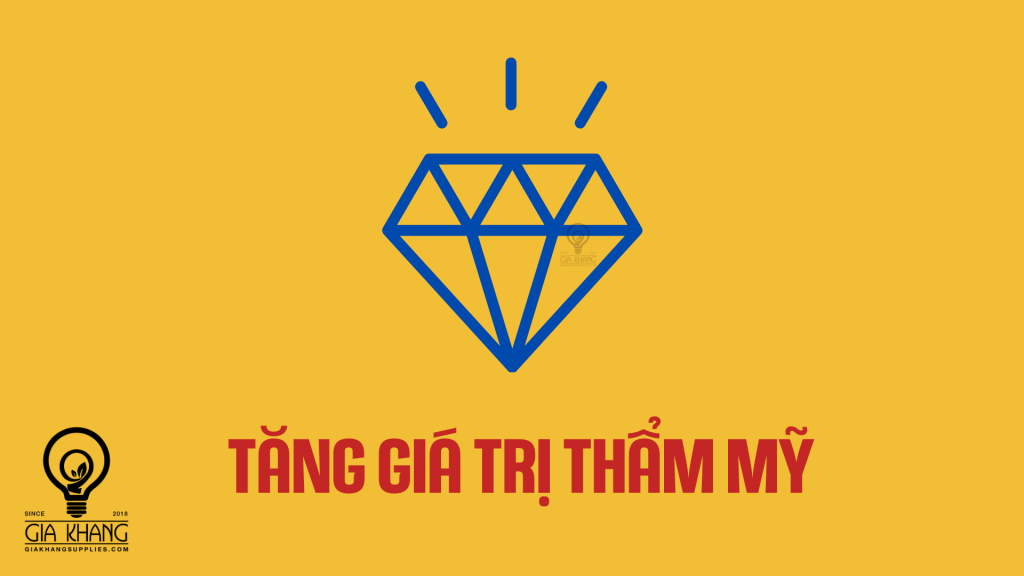 tăng giá trị thẩm mỹ