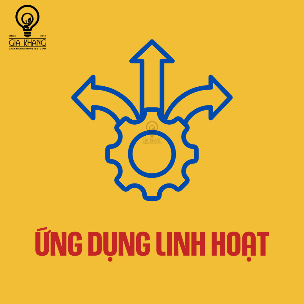 ứng dụng linh hoạt