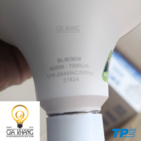 đèn led trụ nhựa công suất cao cho nhà xưởng