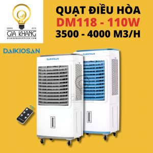 Quạt điều hòa 110W lưu lượng gió đến 4000 m3/h của Daikiosan